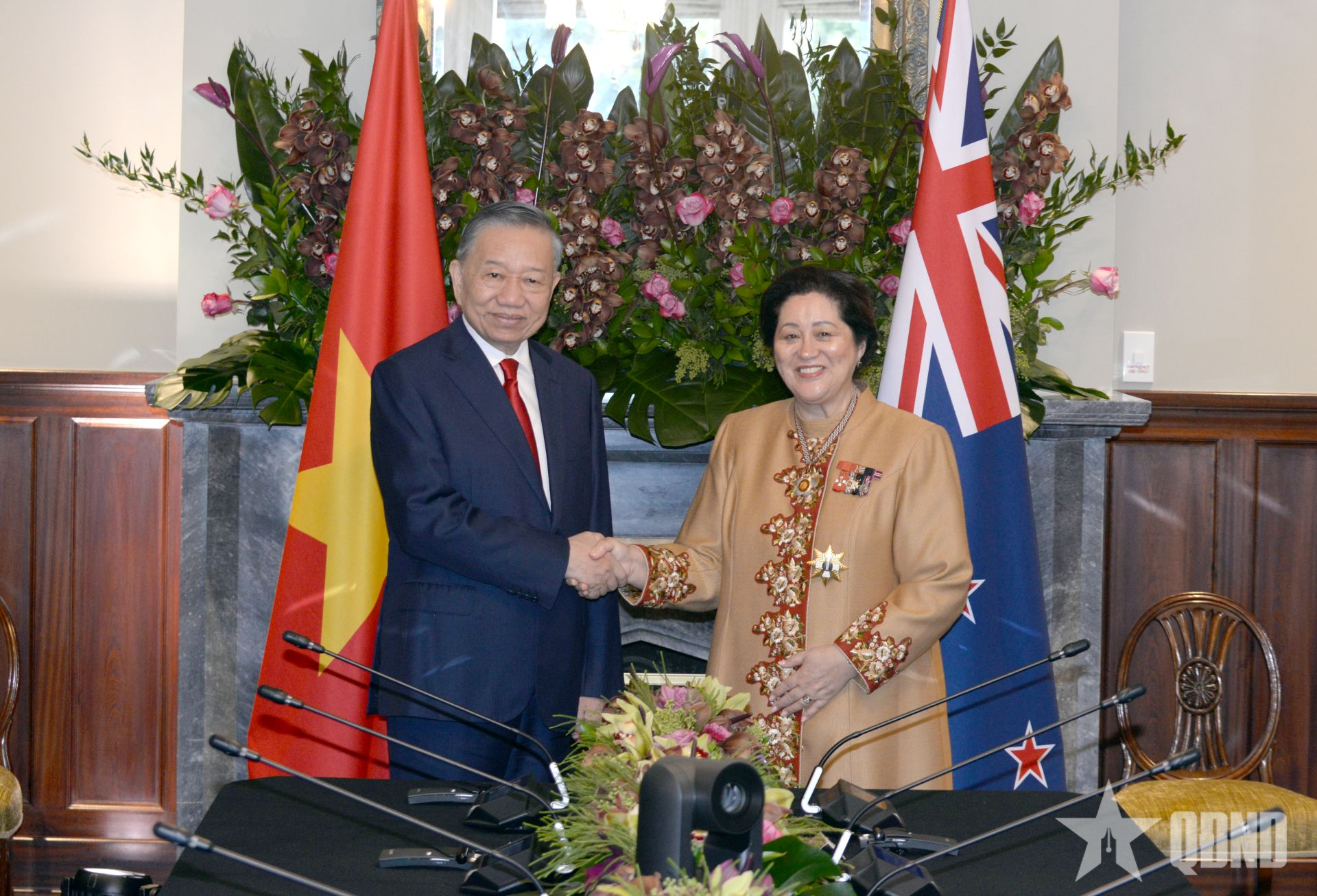 Tổng Bí thư, Chủ tịch nước Tô Lâm hội kiến Toàn quyền New Zealand Cindy Kiro